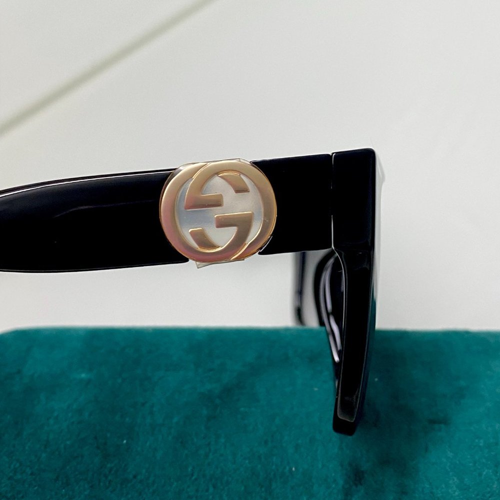 NEW GUCCI GG1023S - 001 Oversized SUNGLASSES - Picture 8 of 12